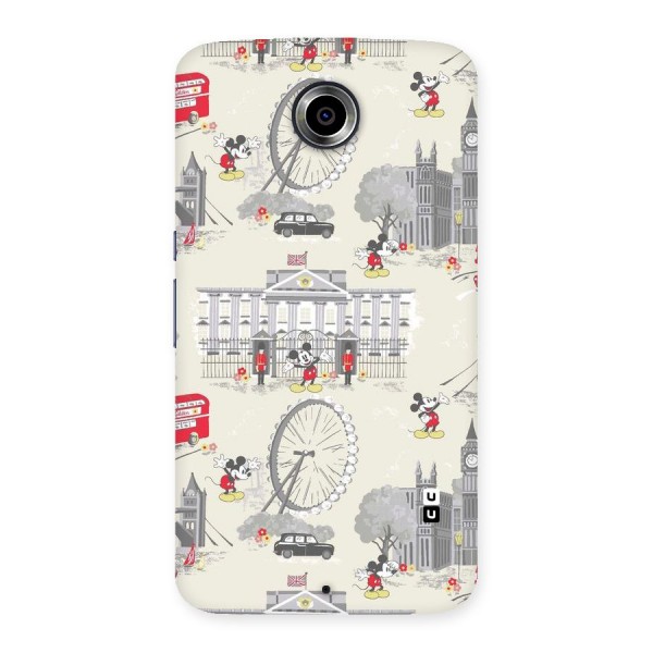 City Tour Pattern Back Case for Nexsus 6