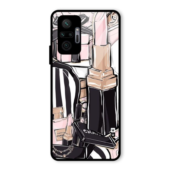 Class Girl Design Glass Back Case for Redmi Note 10 Pro Max