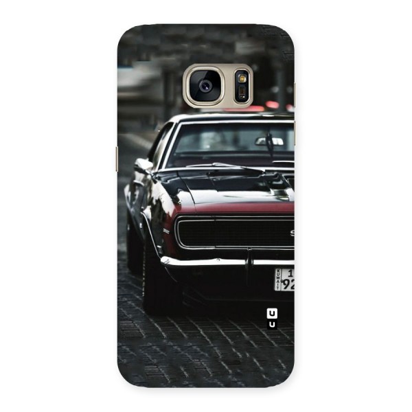 Class Vintage Car Back Case for Galaxy S7