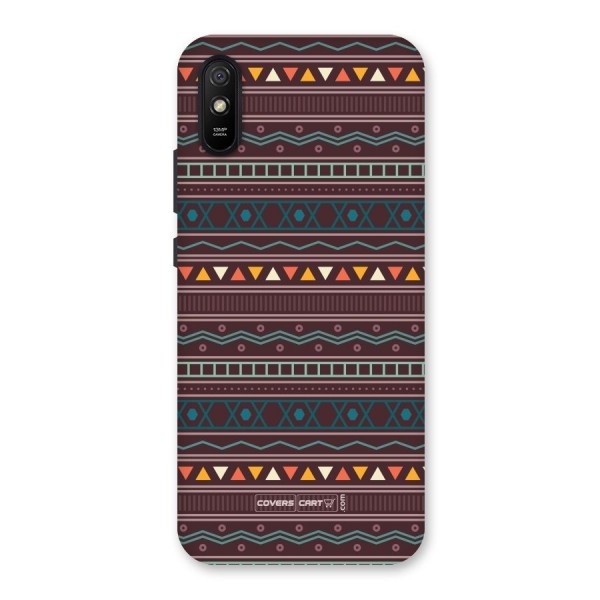 Classic Aztec Pattern Back Case for Redmi 9A