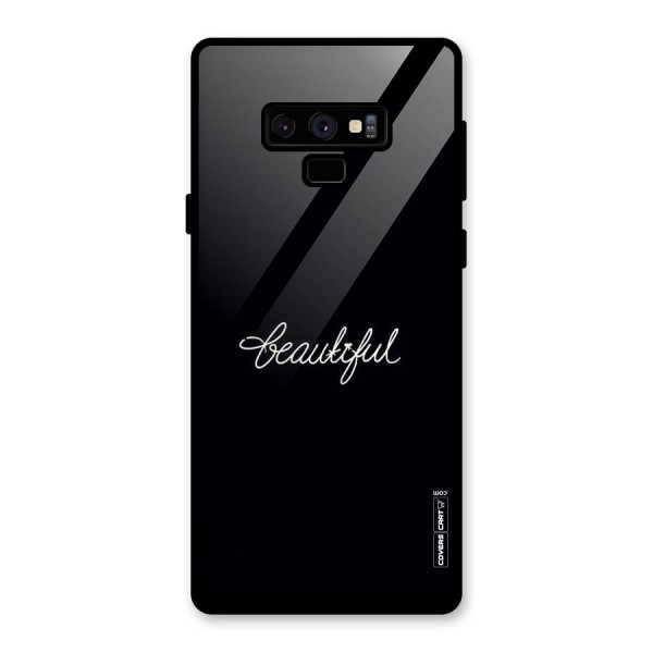 Classic Beautiful Glass Back Case for Galaxy Note 9