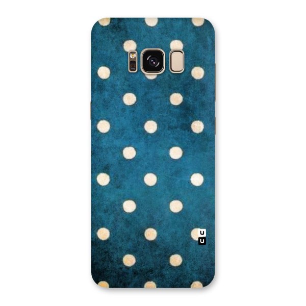 Classic Blue Polka Back Case for Galaxy S8