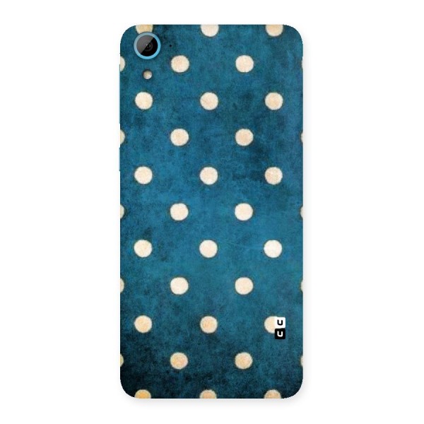 Classic Blue Polka Back Case for HTC Desire 826
