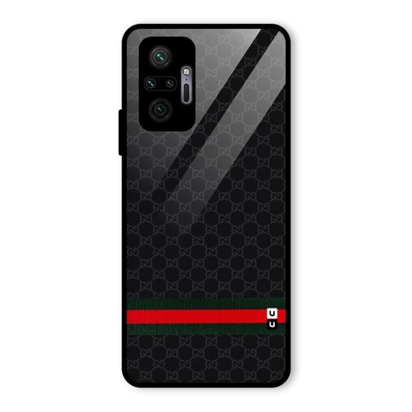 Classiest Of All Glass Back Case for Redmi Note 10 Pro