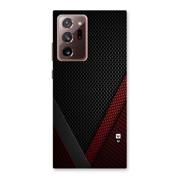 Classy Black Red Design Back Case for Galaxy Note 20 Ultra