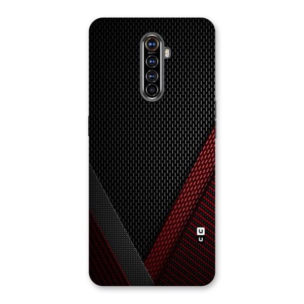 Classy Black Red Design Back Case for Realme X2 Pro