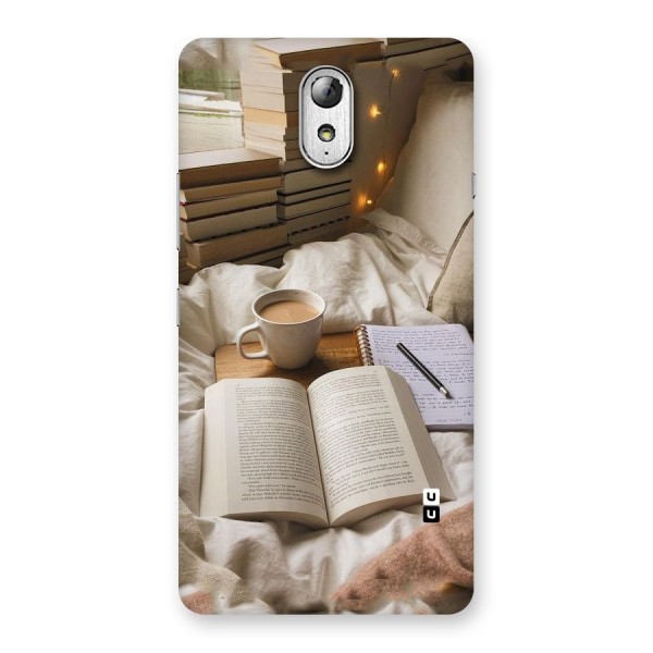 Coffee And Books Back Case for Lenovo Vibe P1M