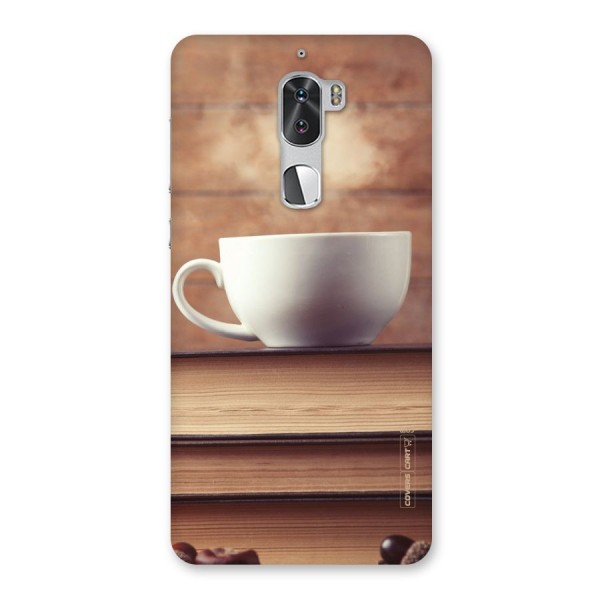 Coffee And Bookworm Back Case for Coolpad Cool 1