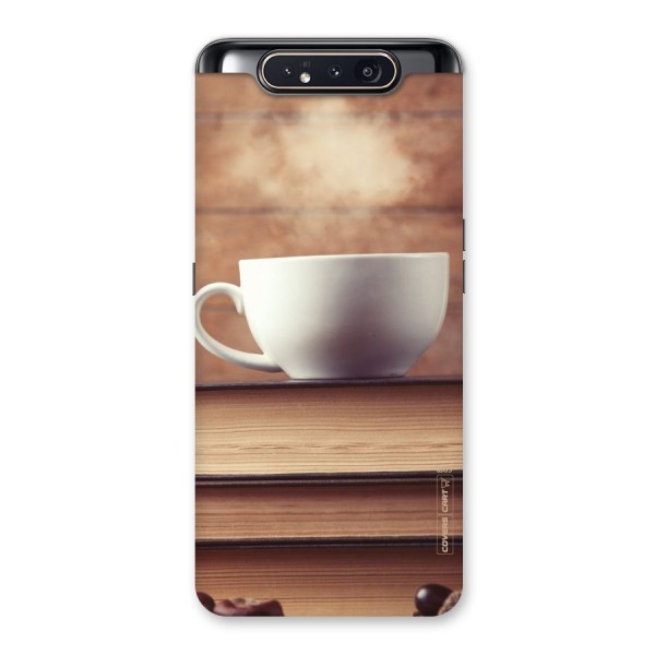 Coffee And Bookworm Back Case for Galaxy A80
