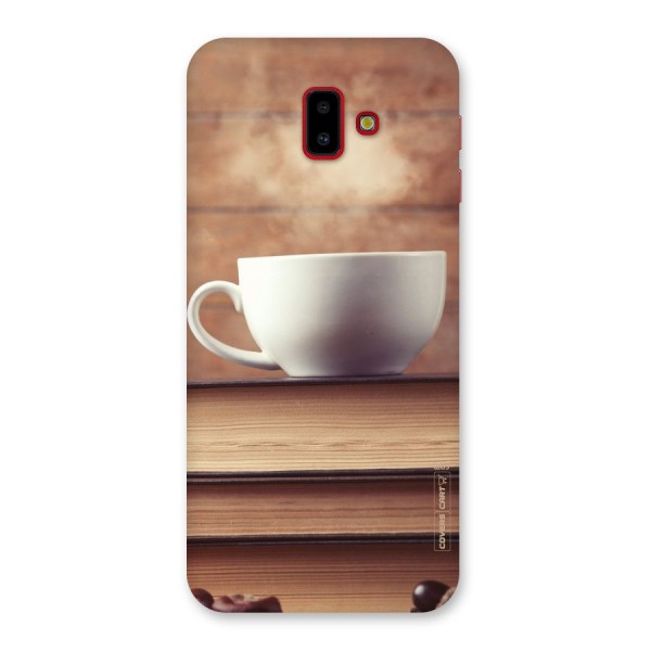 Coffee And Bookworm Back Case for Galaxy J6 Plus
