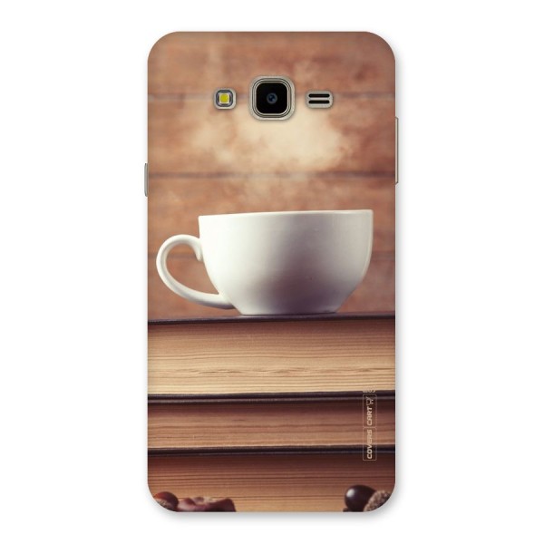 Coffee And Bookworm Back Case for Galaxy J7 Nxt