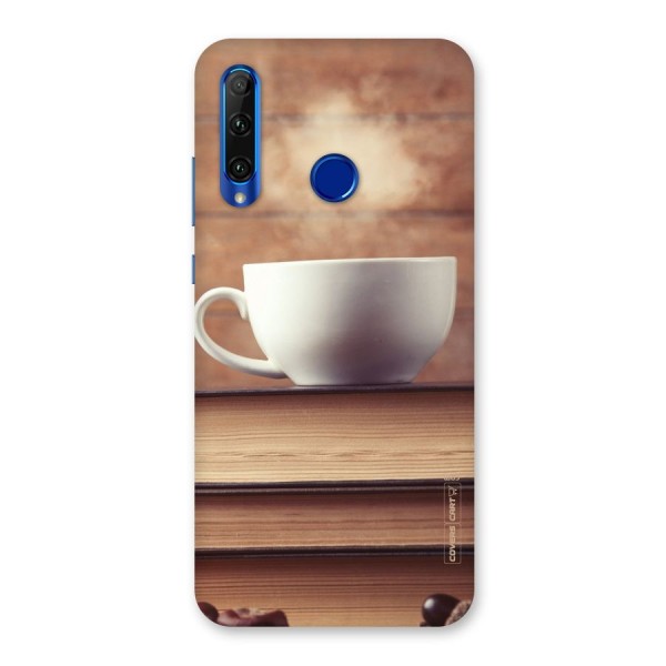 Coffee And Bookworm Back Case for Honor 20i