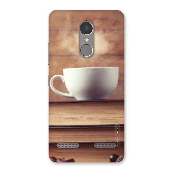 Coffee And Bookworm Back Case for Lenovo K6 Power