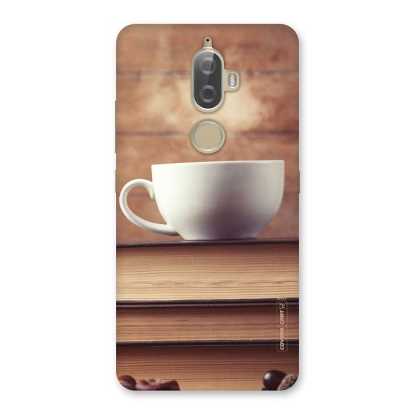 Coffee And Bookworm Back Case for Lenovo K8 Plus