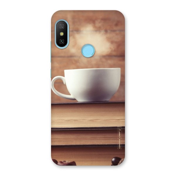 Coffee And Bookworm Back Case for Redmi 6 Pro