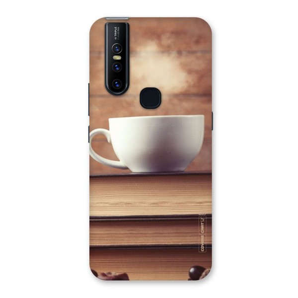 Coffee And Bookworm Back Case for Vivo V15