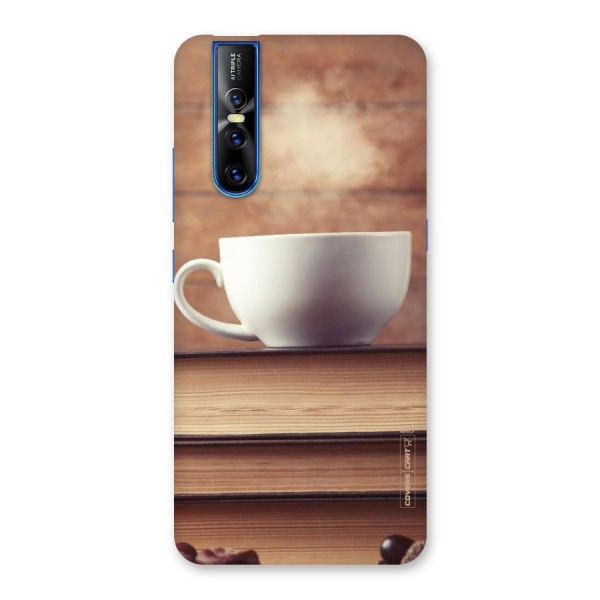 Coffee And Bookworm Back Case for Vivo V15 Pro