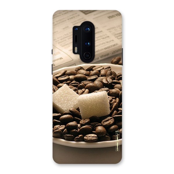 Coffee And Sugar Cubes Back Case for OnePlus 8 Pro