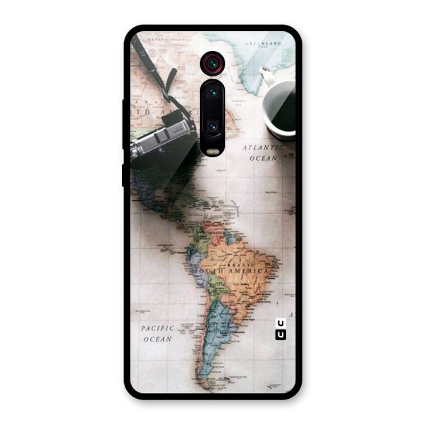 Coffee And Travel Glass Back Case for Redmi K20 Pro