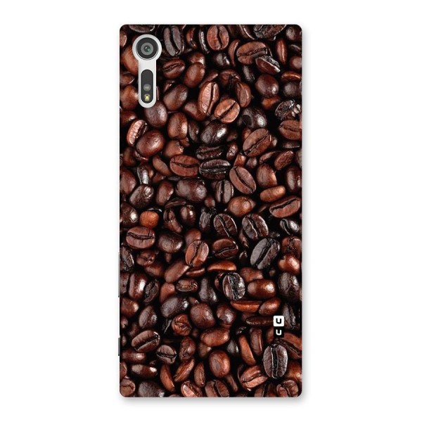 Coffee Beans Texture Back Case for Xperia XZ