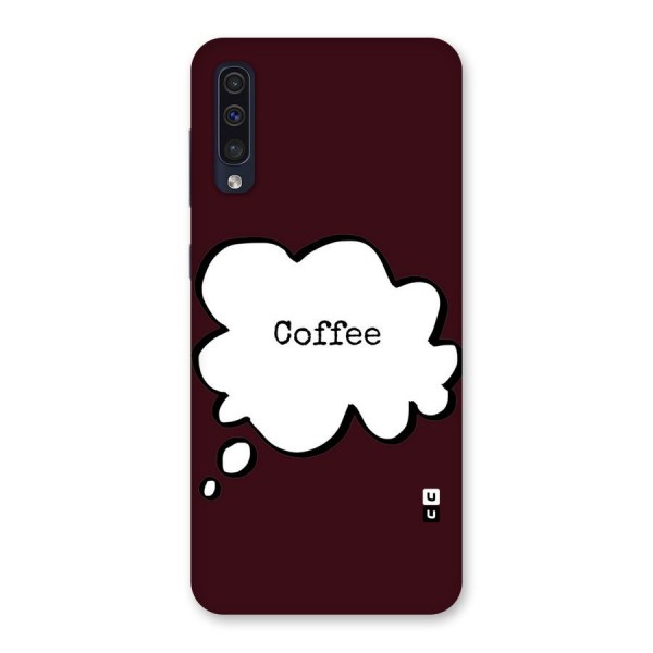 Coffee Bubble Back Case for Galaxy A50s
