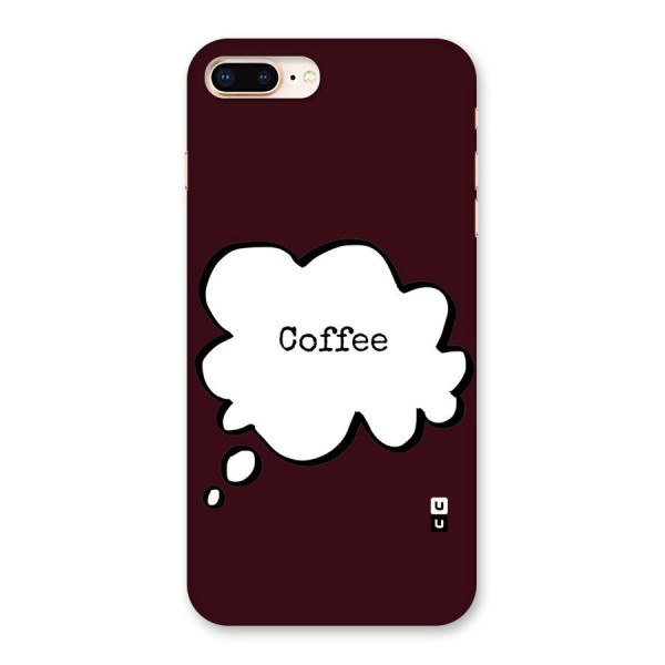 Coffee Bubble Back Case for iPhone 8 Plus