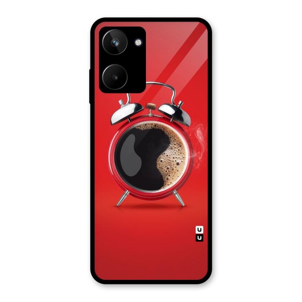 Coffee Clock Glass Back Case for Realme 10