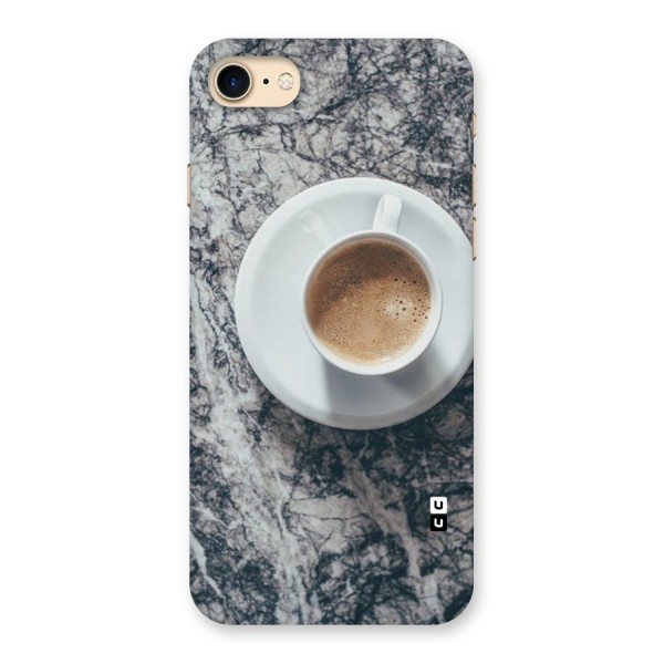 Coffee On Marble Back Case for iPhone 7
