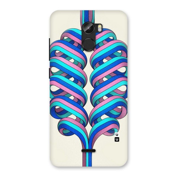 Coil Abstract Pattern Back Case for Gionee X1