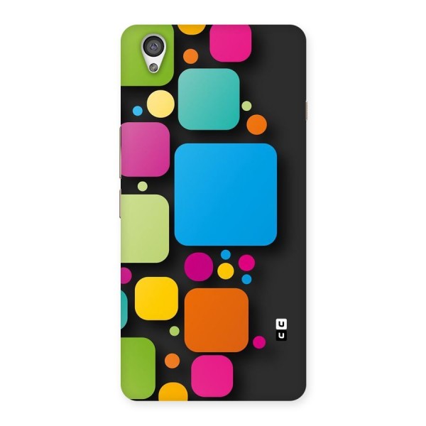 Color Boxes Abstract Back Case for OnePlus X