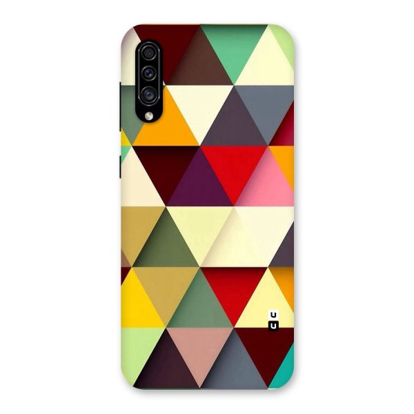 Colored Triangles Back Case for Galaxy A30s