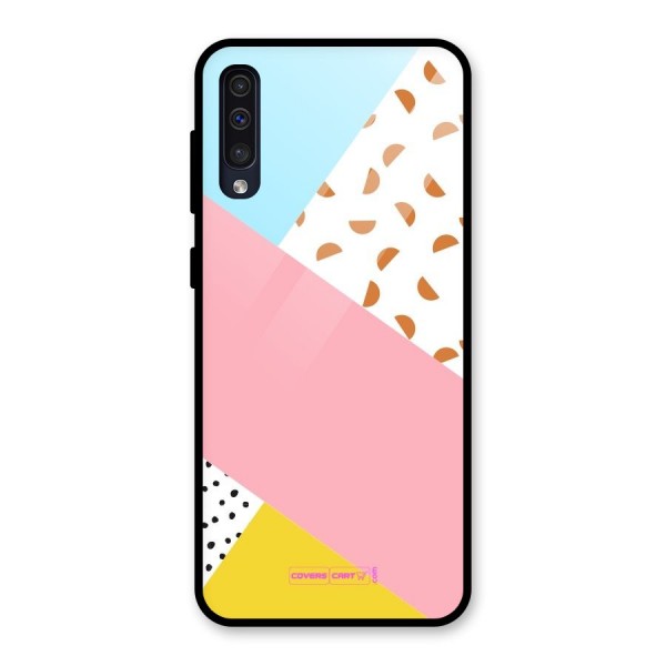 Colorful Abstract Glass Back Case for Galaxy A30s