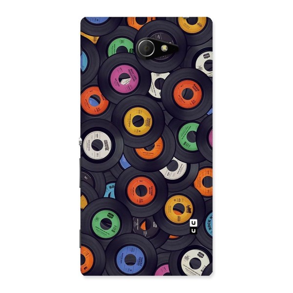 Colorful Disks Back Case for Sony Xperia M2