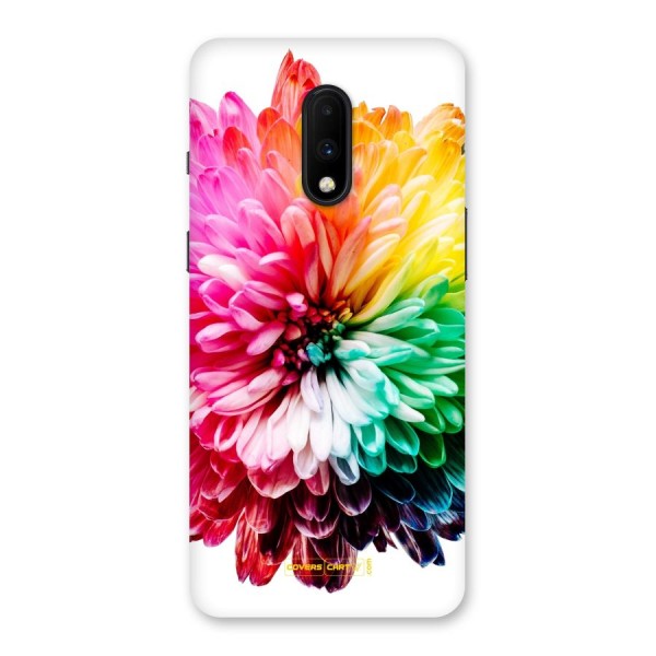 Colorful Flower Back Case for OnePlus 7