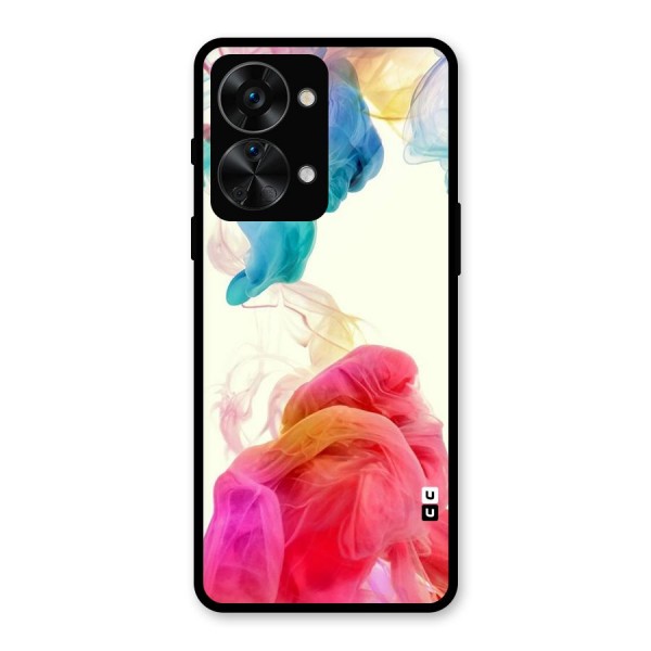 Colorful Splash Glass Back Case for OnePlus Nord 2T