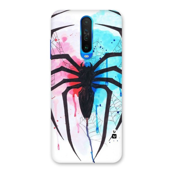 Colorful Web Back Case for Poco X2