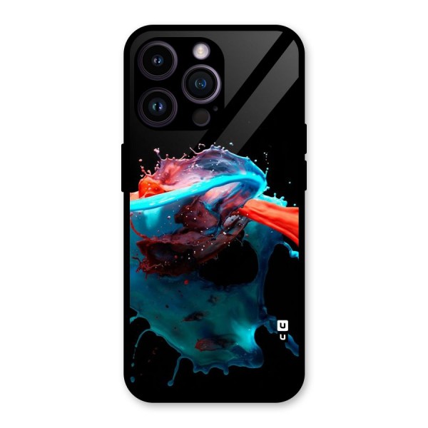 Colour War Glass Back Case for iPhone 14 Pro Max