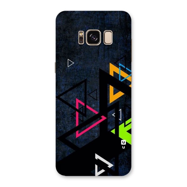 Coloured Triangles Back Case for Galaxy S8