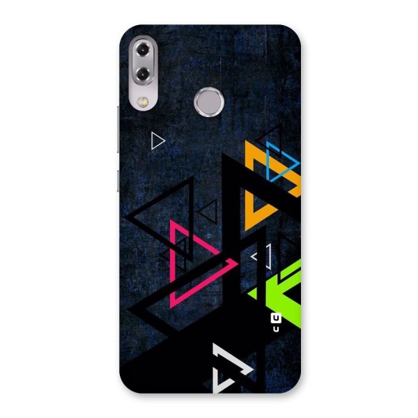 Coloured Triangles Back Case for Zenfone 5Z