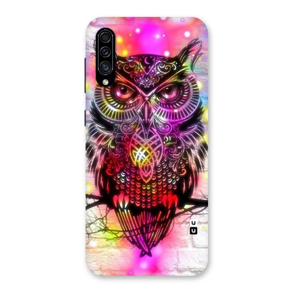 Colourful Owl Back Case for Galaxy A30s