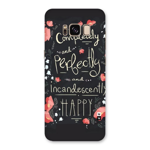 Completely Happy Back Case for Galaxy S8