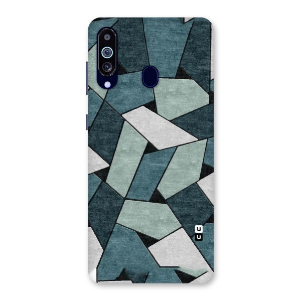 Concrete Green Abstract Back Case for Galaxy M40