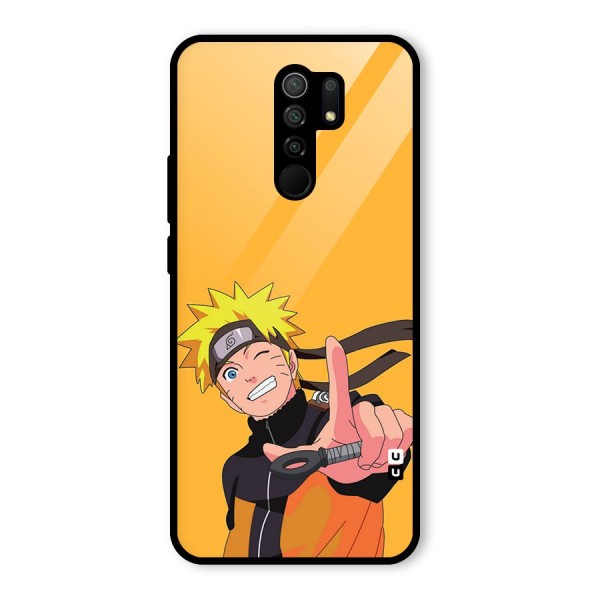 Cool Aesthetic Naruto Glass Back Case for Redmi 9 Prime