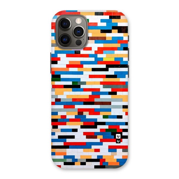 Cool Colors Collage Pattern Art Back Case for iPhone 12 Pro