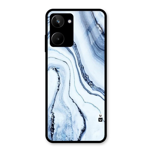 Cool Marble Art Glass Back Case for Realme 10