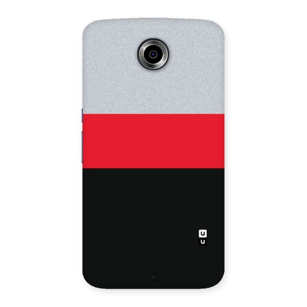 Cool Melange Stripe Back Case for Nexsus 6