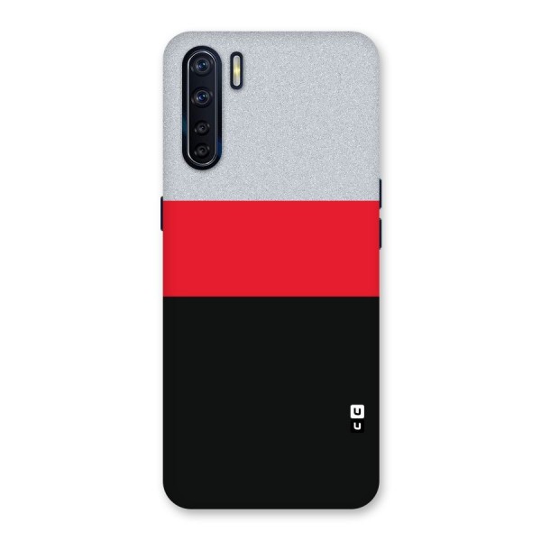 Cool Melange Stripe Back Case for Oppo F15