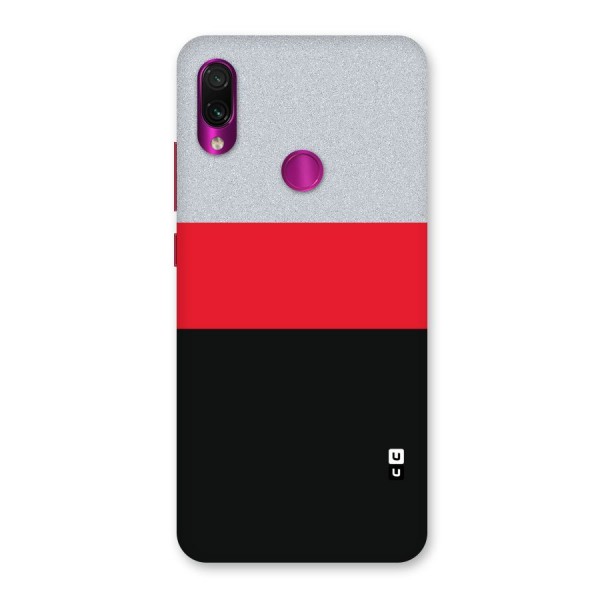 Cool Melange Stripe Back Case for Redmi Note 7 Pro