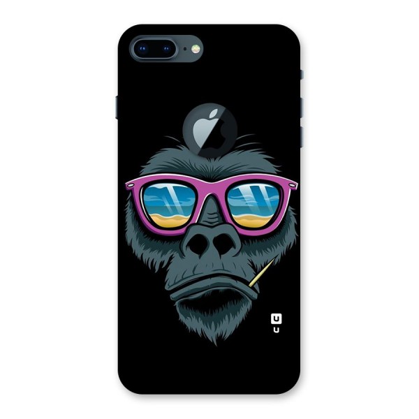 Cool Monkey Beach Sunglasses Back Case for iPhone 7 Plus Logo Cut