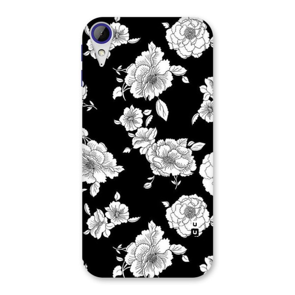 Cool Pattern Flowers Back Case for Desire 830